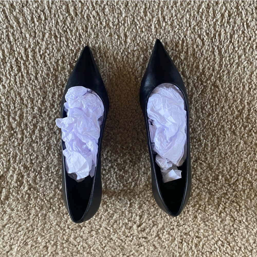 NWOB SCHUTZ
Lou 50MM Kitten-Heel Leather Pumps - Picture 2 of 6